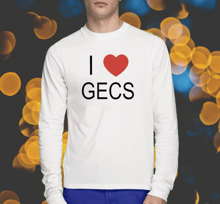 Vintage I Love Gecs Shirt