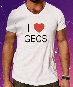 Vintage I Love Gecs Shirt