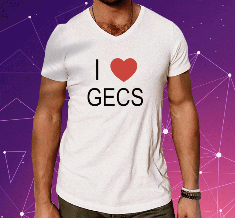 Vintage I Love Gecs Shirt