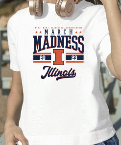 T-Shirt Illinois Fighting Illini Basketball Tournament March Madness 2023