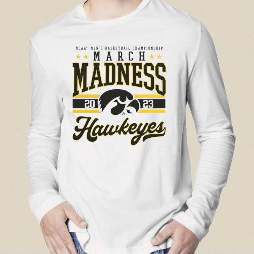 Iowa Hawkeyes 2023 Basketball Tournament March Madness T-Shirt