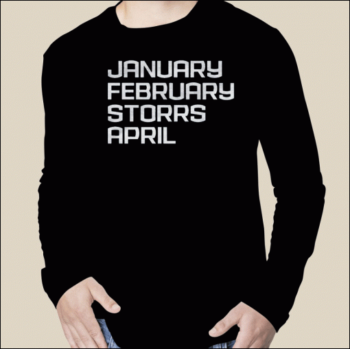 Shirt January February Storrs April 2023