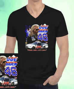 46 Joe Biden Cmon Man Let's Race T-Shirt