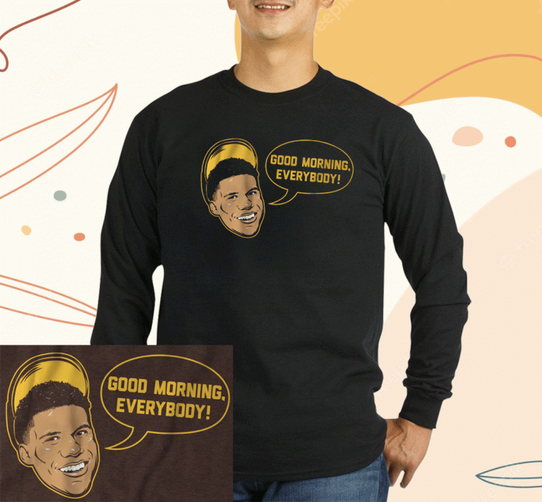 2023 Juan Soto Good Morning Everybody San Diego TShirt