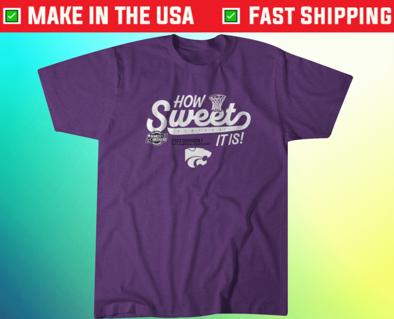 2023 Kansas State Basketball Sweet Sixteen T-Shirt