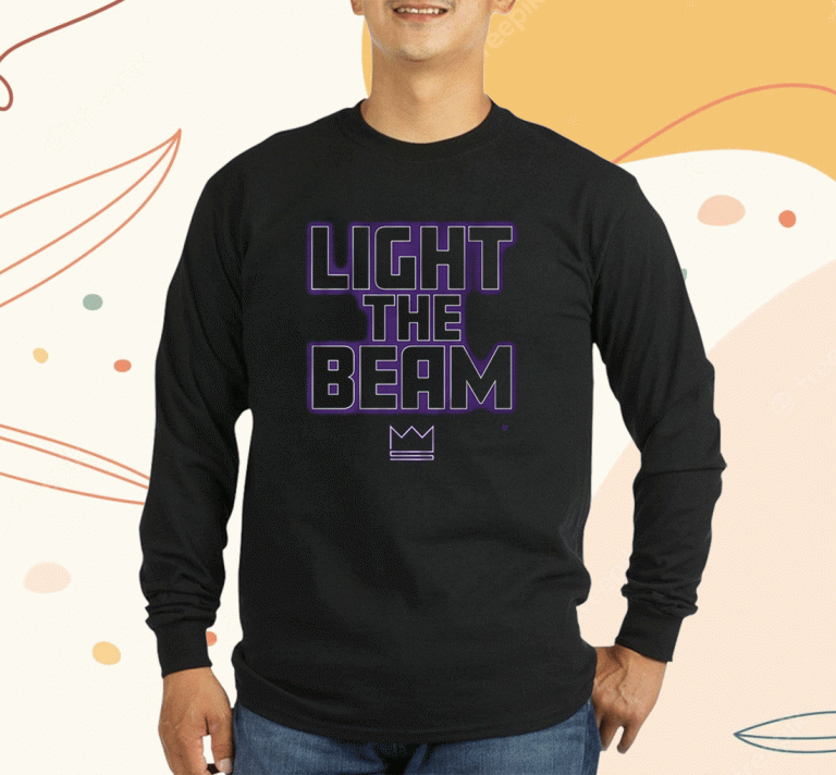 Vintage Light the Beam Sacramento Basketball 2023 TShirt