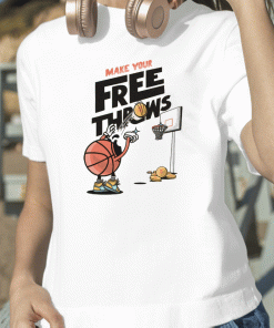 Make Your Free Throws Graphic 2023 T-Shirt
