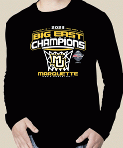 TShirt Marquette Basketball Big East Tournament Champions 2023