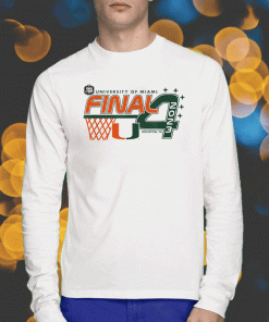 Miami Hurricanes Final Four 2023 Basketball Tee Shirt