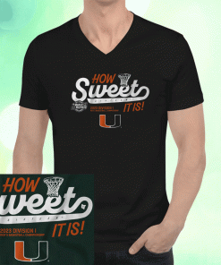 Miami Mens Basketball Sweet 16 Tee Shirt