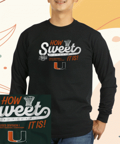 Miami Mens Basketball Sweet 16 Tee Shirt