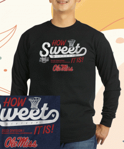 Ole Miss Womens Basketball Sweet 16 T-Shirt