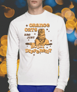 Vintage Orange Cats Are Just Built Different 2023 Shirts