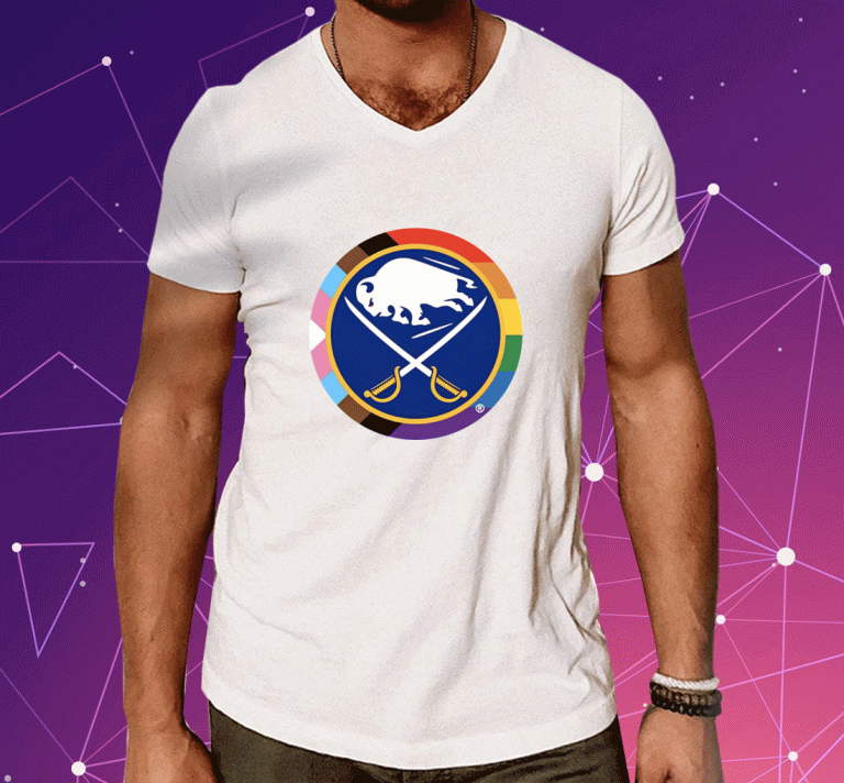 Pride Buffalo Sabres Logo 2023 Shirts