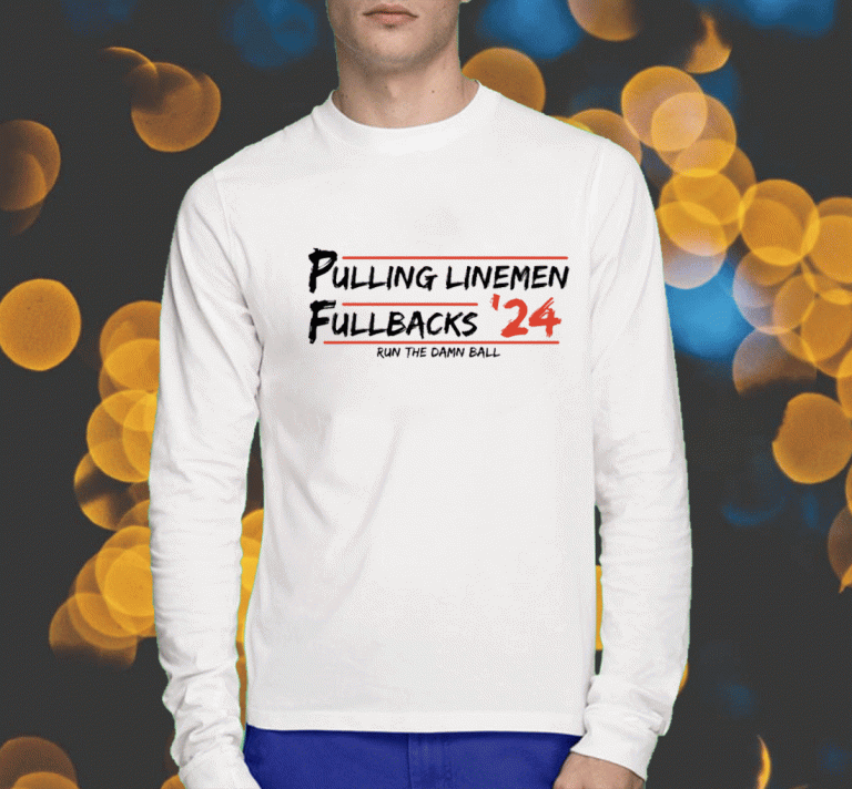 Pulling Linemen Full Back 24 Vintage Shirts