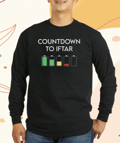 Funny Ramadan Mubarak Kareem Count Down To Iftar Say T-Shirt