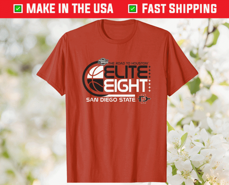 TShirt San Diego State Aztecs Elite 8 Basketball March Madness 2023