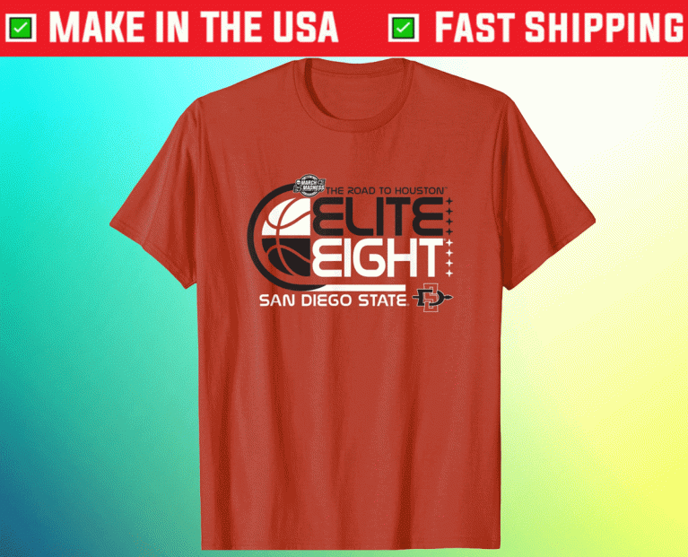 TShirt San Diego State Aztecs Elite 8 Basketball March Madness 2023