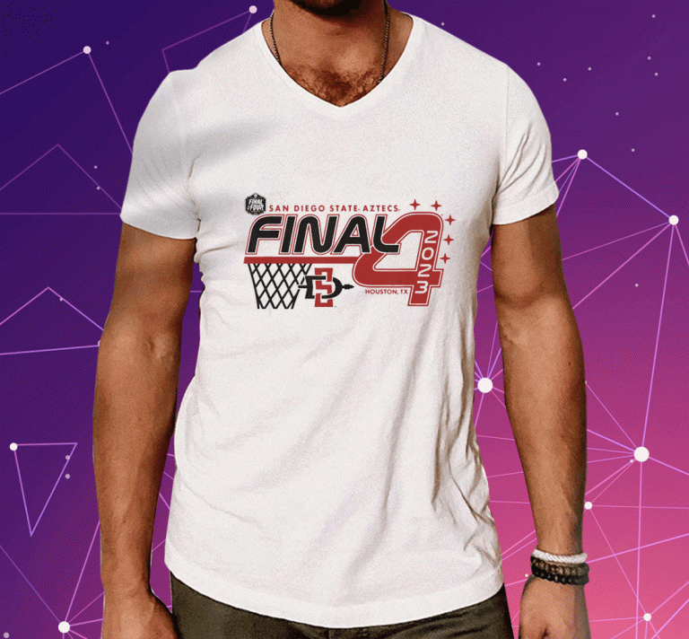 San Diego State Aztecs Final Four Basketball 2023 T-Shirt