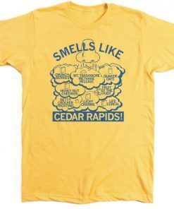 SMELLS LIKE CEDAR RAPIDS 2023 T-SHIRT