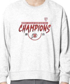 TShirt Utah Utes Women’s Regular Season Basketball Champions 2023