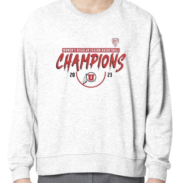 TShirt Utah Utes Women’s Regular Season Basketball Champions 2023