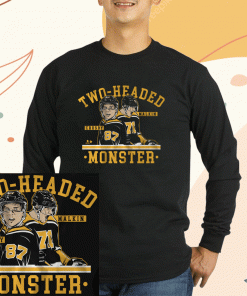 Sidney Crosby and Evgeni Malkin Headed Monster T-Shirt