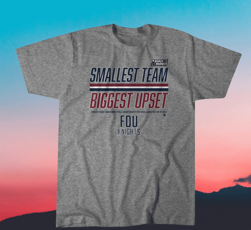 Smallest Team Biggest Upset 2023 T-Shirt