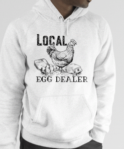 Vintage Support Your Local Egg Dealer Chicken 2023 T-Shirt
