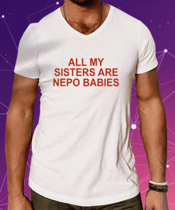 Tallulah Willis Wearing All My Sisters Are Nepo Babies 2023 T-Shirt