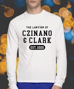 Womens The Lawfirm Of Czinano And Clark Tee Shirt