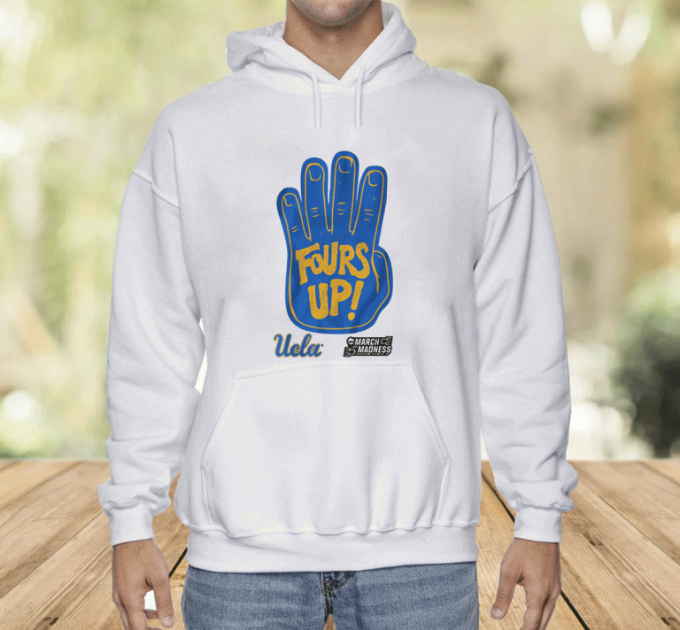 UCLA Basketball 4s Up T-Shirt