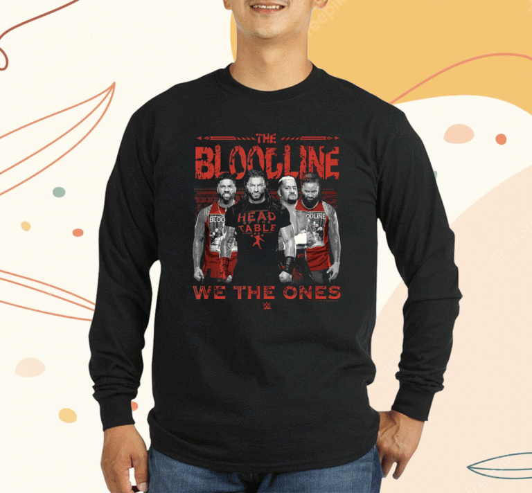 WWE The Bloodline We The Ones Photo Group Shot Unisex TShirt