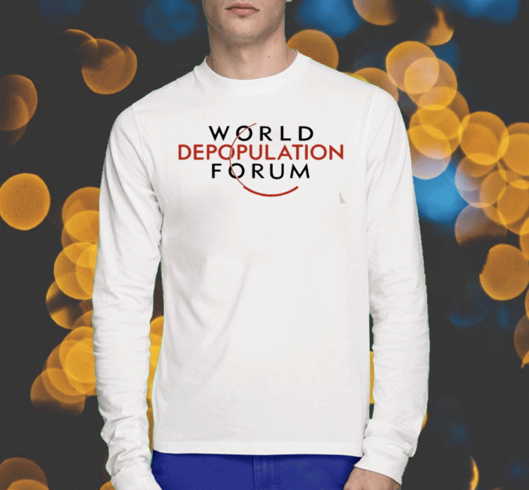 World Depopulation Forum 2023 T-Shirt