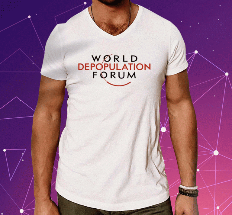 World Depopulation Forum 2023 T-Shirt