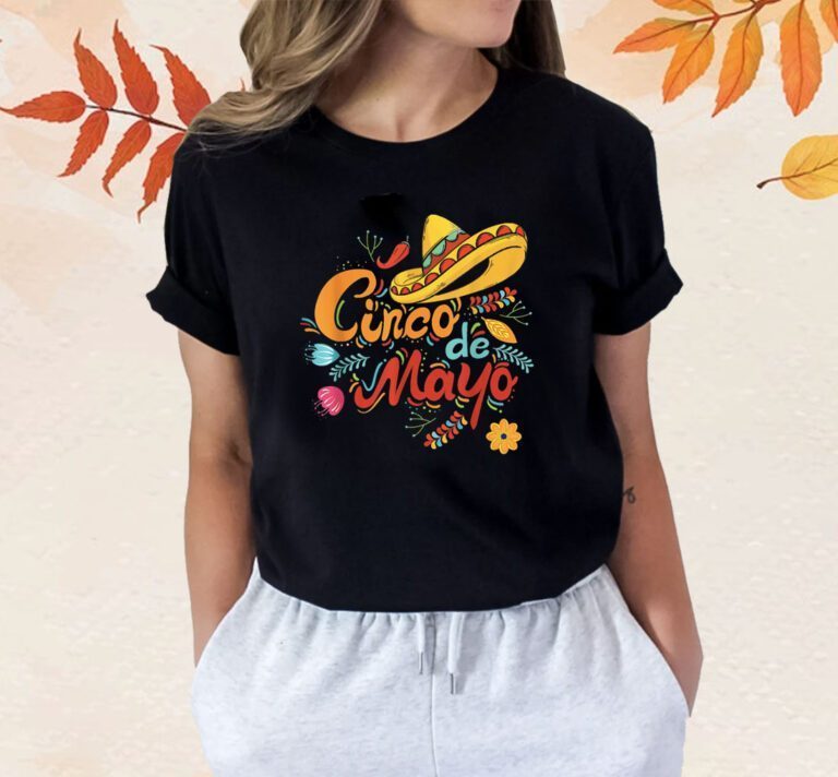 Cinco De Mayo Fiesta Surprise Happy 5 De Mayo Viva Mexico T-Shirt