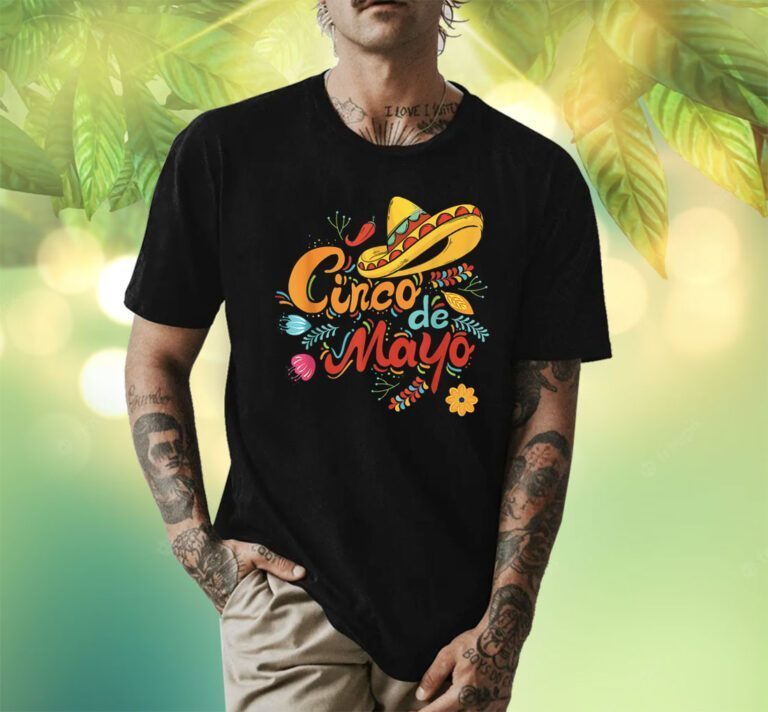 Cinco De Mayo Fiesta Surprise Happy 5 De Mayo Viva Mexico T-Shirt