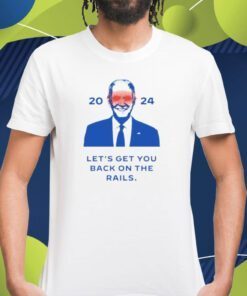 Dark Brandon' Let's Get You Back On The Rails T-Shirt