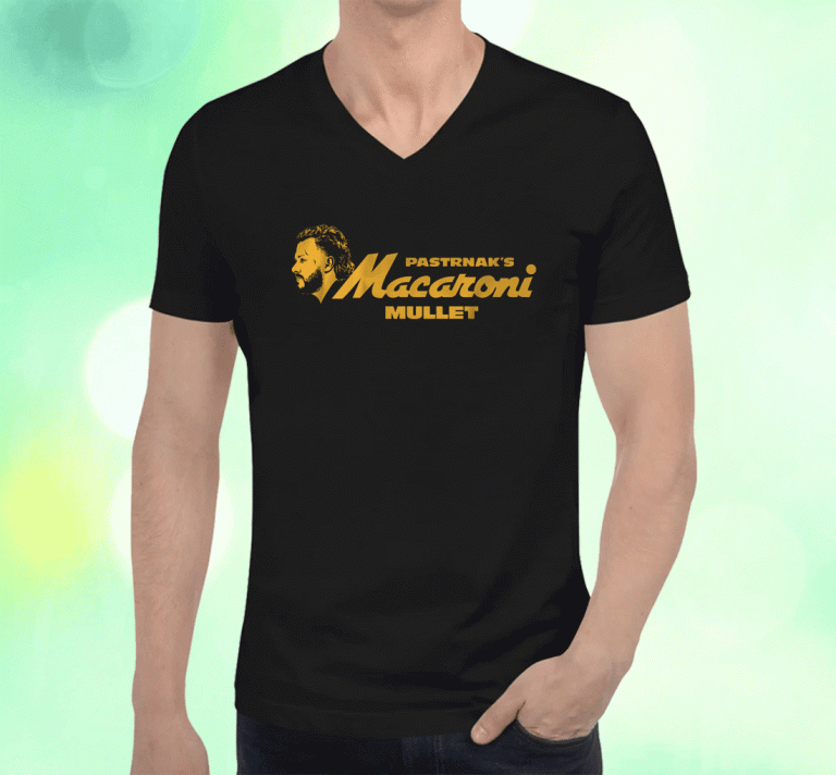 David Pastrnak Macaroni Mullet Boston T-Shirt