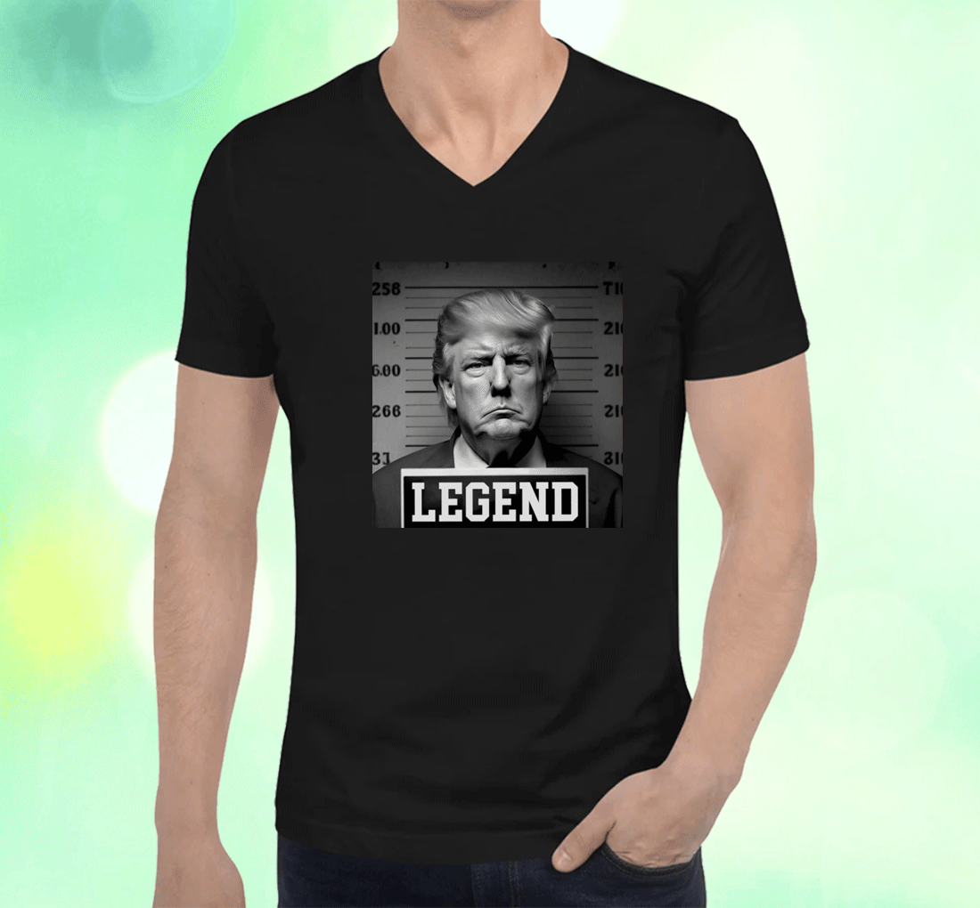 Donald Trump Mug Shot Legend T-Shirt