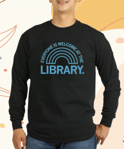 Everyone is Welcome at the Library Vintage T-Shirt