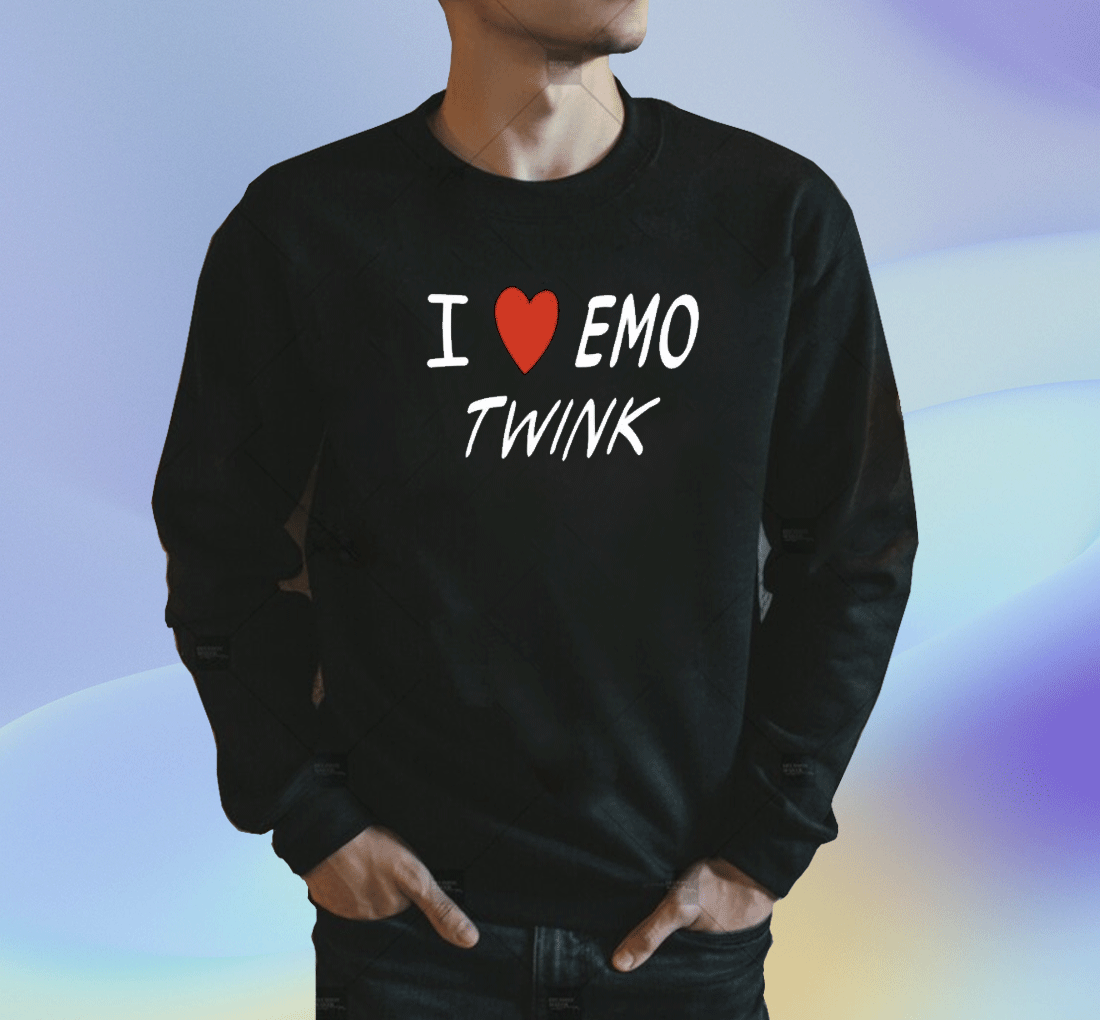 I Love Emo Twink Shirts