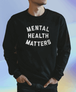 Mental Health Matters Text T-Shirt