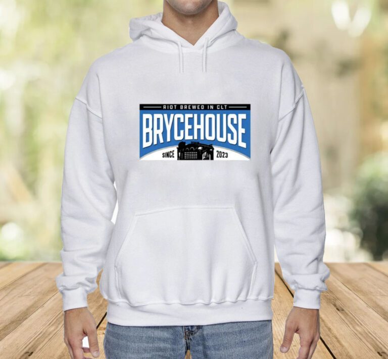 Riot Brewed In Clt Brycehouse Since 2023 T-Shirt