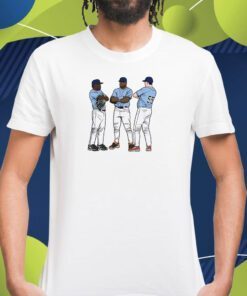 Tampa Bay Victory Pose TB Baseball Shirts