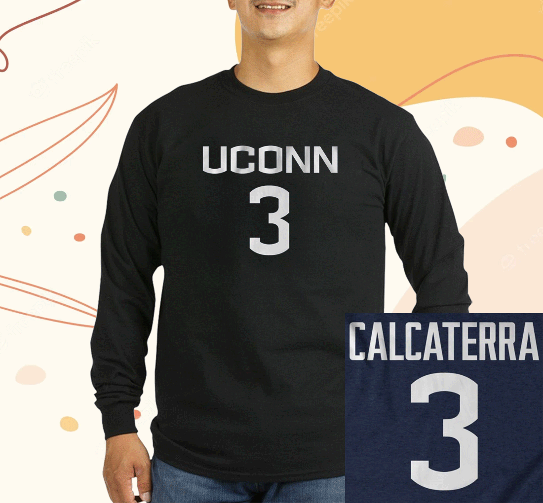 UConn Basketball Joey Calcaterra 3 Player Unisex T-Shirt