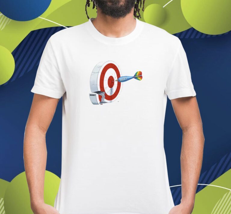 AF Branco Cartoon On Target T-Shirt