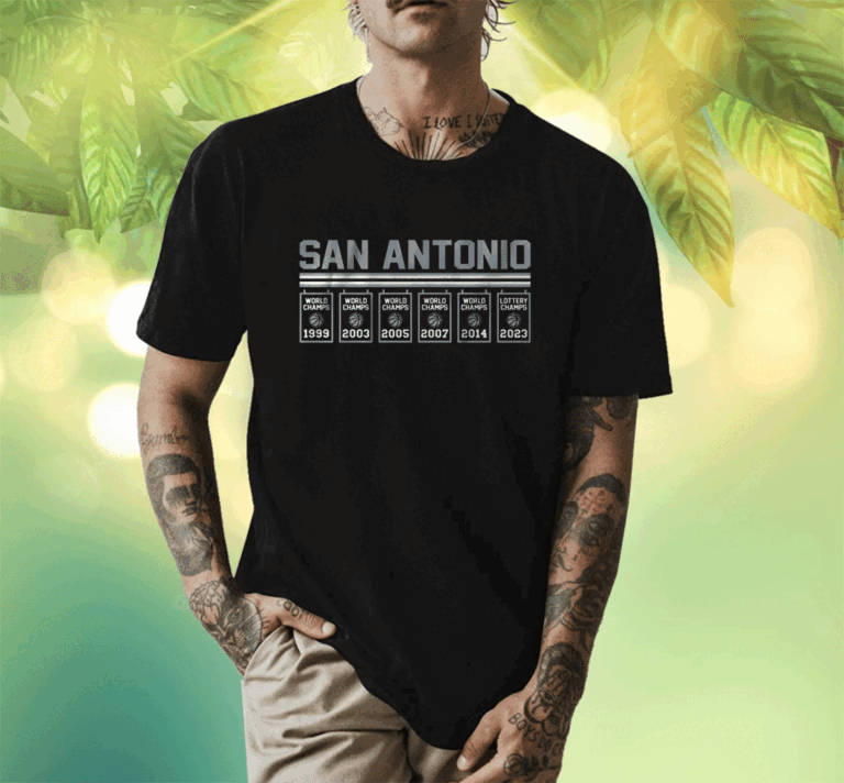 Banners San Antonio Basketball TShirt