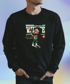 Boston Cartoon Derrick White Shirts