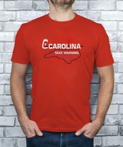 Carolina Take Warning Hockey T-Shirt